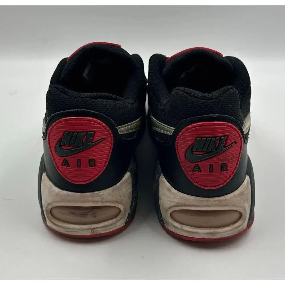 Nike Air Max IVO Lace Up Sneakers Black Pink 580519 002 Womens 8.5
